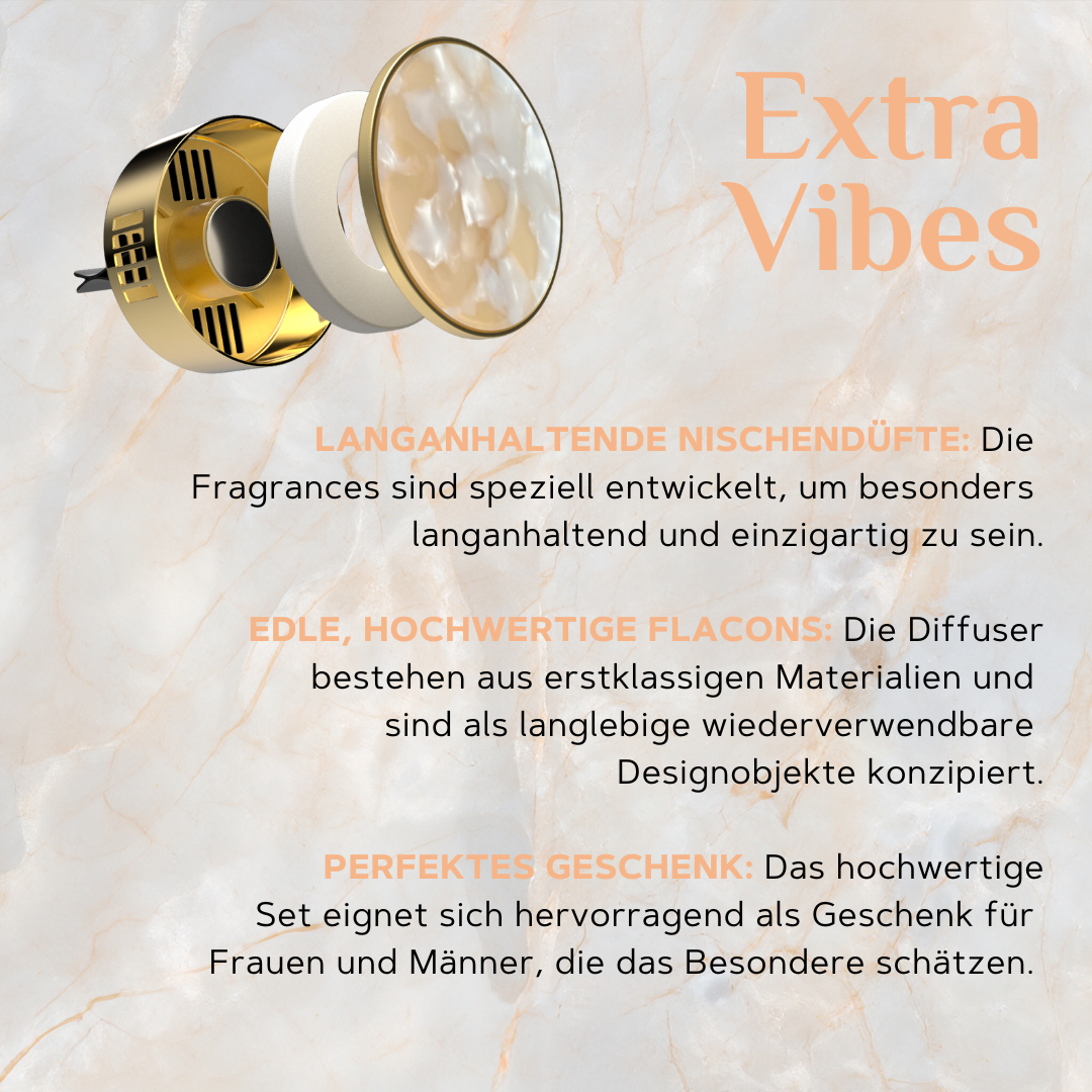 Autoparfüm Set: Vanilla Caramel