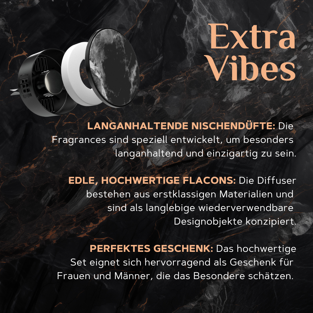 Autoparfüm Set: Oudh Rose