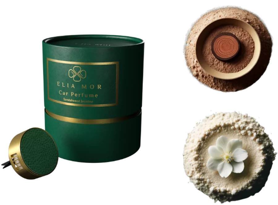 Autoparfüm Set: Sandalwood Jasmine